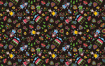 Bright, Texture, Textures, , Drawing, Child, Doll, Childish HD wallpaper