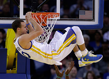 Stephen Curry dunks, Basketball , NBA star HD wallpaper