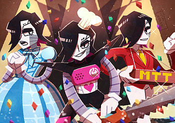 Mettaton EX Ultra – Vibrant Undertale Video Game Art, Mettaton EX (Undertale), video game, Undertale HD wallpaper
