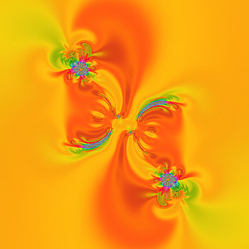 Sweet Orange Swirl, rainbow, design, bright, pattern, yellow, twist, colorful HD phone wallpaper