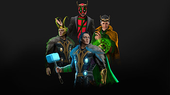 The council of Loki, Loki (Marvel Comics), Comic HD wallpaper