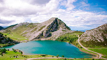 Lakes of Covadonga, Asturias, Spain, nature, lake HD wallpaper