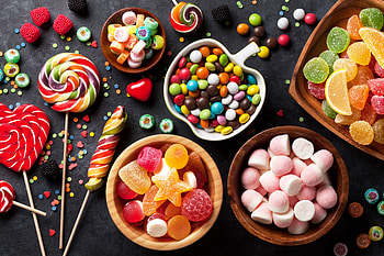 Candy, dessert, sweets, food HD wallpaper