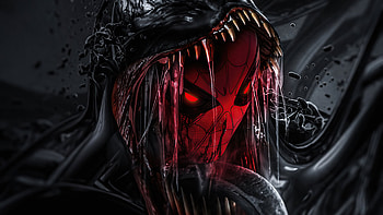 Spiderman Turning Into Venom, spiderman, superheroes, artwork, artist, artstation HD wallpaper