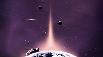 Planets, Universe, Stars, Shine, Light, Ray HD wallpaper