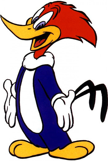 Woody Woodpecker, Funny illustration, Vibrant , Cartoon character HD phone wallpaper