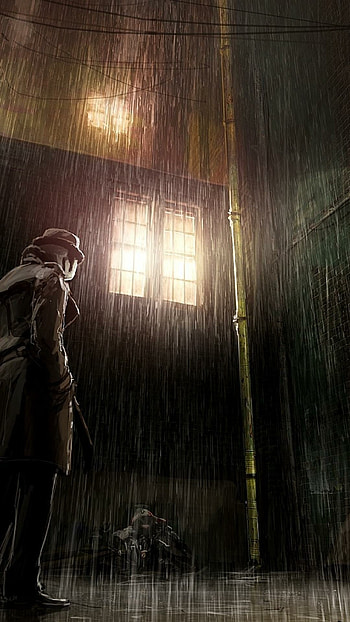 Rorschach, backgrounds, Comic-inspired art, Dark and gritty HD phone wallpaper