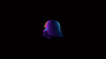 Darth Vader Minimalism Artwork, darth-vader, minimalism, movies, artwork, behance HD wallpaper