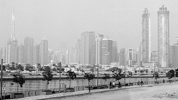 Mumbai skyline, Shooting Lomography, Mamiya 645 HD wallpaper