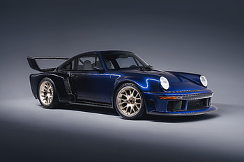 Singer DLS Turbo — Midnight Blue Modified ( ), Modified Car, Blue Car HD wallpaper