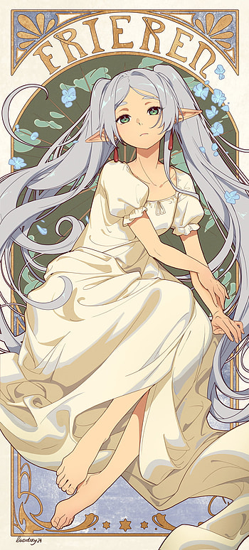 Frieren Anime , Anime, Frieren: Beyond Journey's End, Frieren (Frieren: Beyond Journey's End) HD phone wallpaper