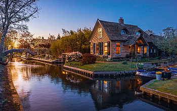 Giethoorn , Zoey Peltier, Netherlands, Travel HD wallpaper