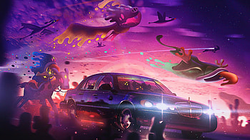 Dreamy Car Land , artist, artwork, digital-art HD wallpaper