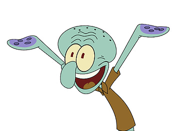 Squidward, SpongeBob SquarePants, Animation, Funny expressions HD wallpaper