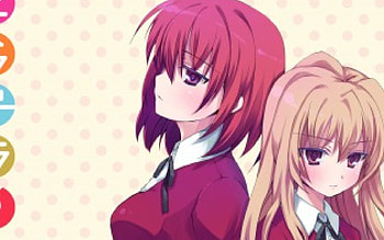 Kushieda Minorin & Aisaka Taiga, cute, girl, anime, pretty HD wallpaper