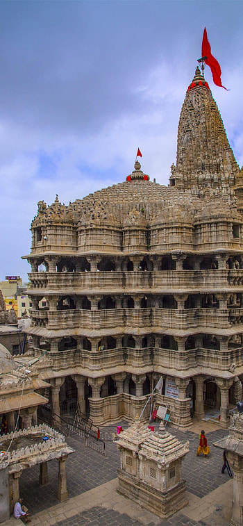 Dwarkadhish Temple Cave HD phone wallpaper