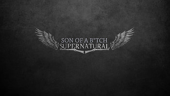 Supernatural TV Show, supernatural, tv-shows, typography HD wallpaper