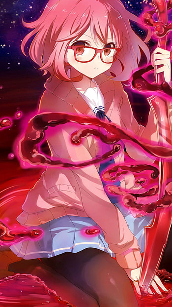 Beyond the Boundary Anime, Anime , Mirai Kuriyama, Artistic design HD phone wallpaper