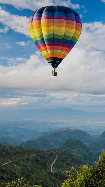 Air Sports, Hot air ballon, Sony xperia x, Backgrounds HD phone wallpaper