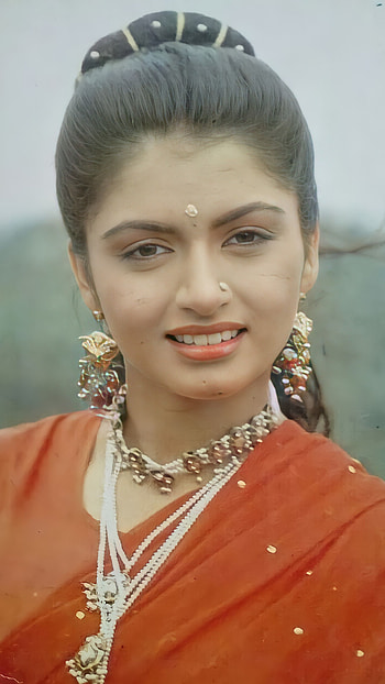 Bhagyashree, bollywood actress, vintage HD phone wallpaper