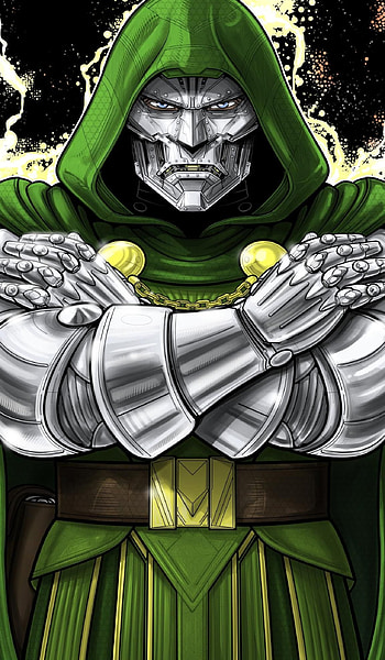 Artwork, Dr. Doom HD phone wallpaper