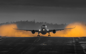 Airbus A350, Airplanes HD wallpaper