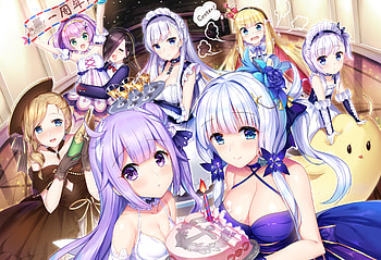 Illustrious (Azur Lane), Azur Lane, Anime, Ark Royal (Azur Lane), Belchan (Azur Lane), Belfast (Azur Lane), Hood (Azur Lane), Javelin (Azur Lane), Queen Elizabeth (Azur Lane), Unicorn (Azur Lane) HD wallpaper