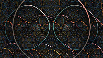 Structure, 3D, Pattern, Fractal, Confused, Intricate HD wallpaper