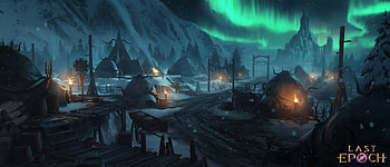 Last Epoch Igloo Village, video game, Last Epoch, igloo HD wallpaper