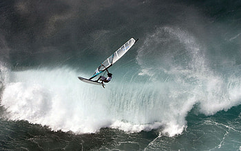 Sports, Water, Windsurfing, Wave HD wallpaper