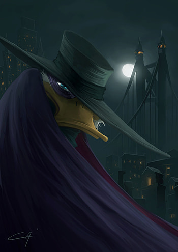 Darkwing Duck animation, Carmine Cassese, Darkwing Duck HD phone wallpaper