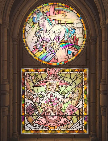 Tiny Tina Stained Glas, fixture, art, game HD phone wallpaper