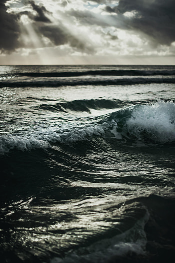 Nature, Water, Sea, Waves, Spray HD phone wallpaper