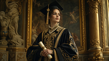 Cap & Gown Majesty —, Cap And Gown, Graduation HD wallpaper
