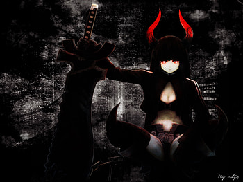 Black rock shooter, , shooter, black, rock HD wallpaper