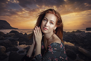 Fantasy portrait, Woman, Girl, Portrait, Fantasy HD wallpaper