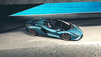 Lamborghini Sian Roadster 2020, lamborghini-sian, cars, 2020-cars, lamborghini HD wallpaper