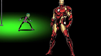 Beast Boy's Dilemma, backgrounds, superheroes, nexus, cartoon, iron man, dc comics, villians, avengers, beast boy, teen titans, anime, 1920x1080 only, , marvel HD wallpaper