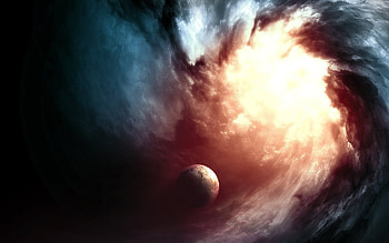 Landscape, Planets, Universe HD wallpaper