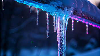 Stunning Icicle: A Ultra Experience, icicle, winter, snow, illumination HD wallpaper