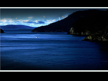 more-blueblu, blue, sea HD wallpaper