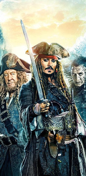 Geoffrey Rush, Dead Men Tell No Tales HD phone wallpaper