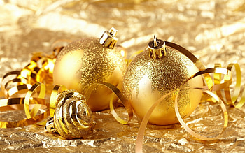 Christmas ornaments, Festive decorations, Holiday joy, Ornamental beauty HD wallpaper