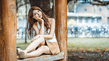 Model, girl, women, hair HD wallpaper