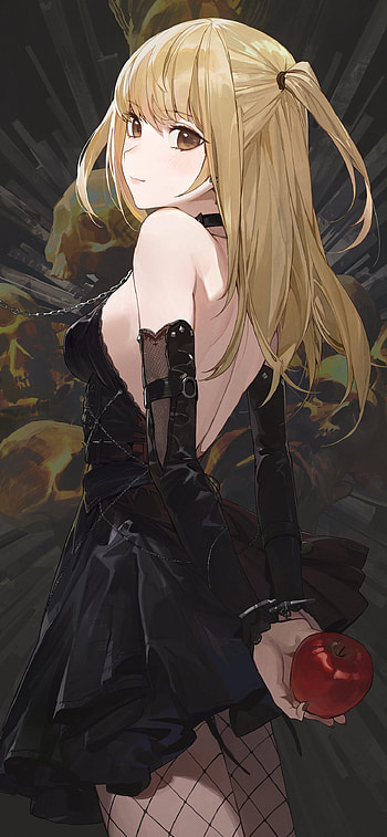 Misa handcuffed, Anime, Death Note HD phone wallpaper