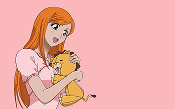 Bleach inoue kon, Pink , anime HD wallpaper