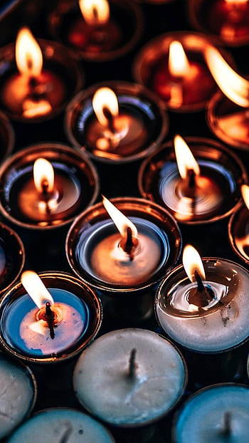 Candles, Candle Art HD phone wallpaper