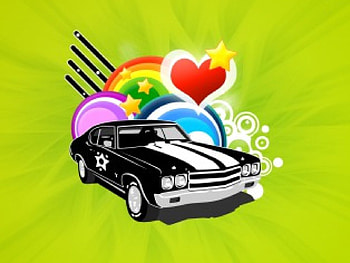 Car Lover, car, graffiti HD wallpaper