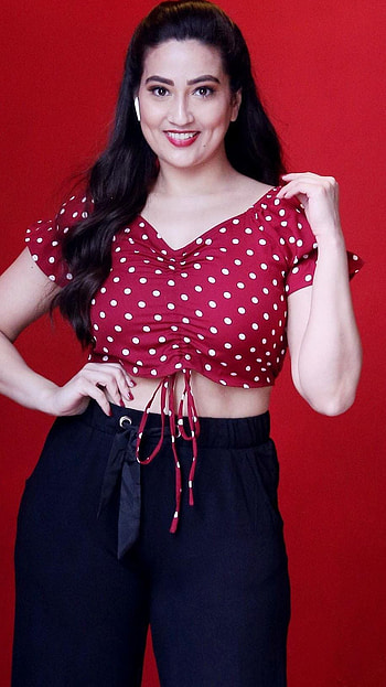Manjusha, telugu anchor HD phone wallpaper