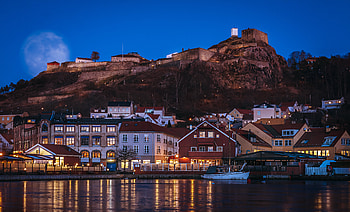Cities, City, Lights, Rocks, Pier, Evening, Wharf HD wallpaper